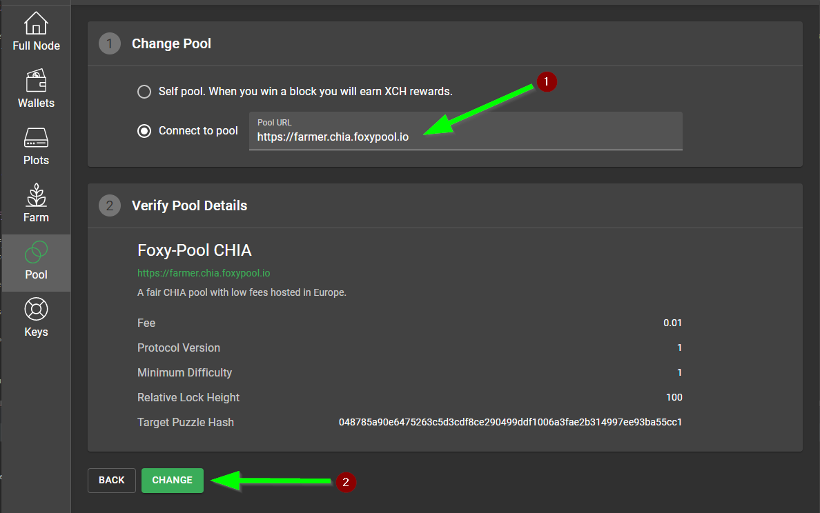 join pool step 2